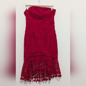 Ever New Red Lace Dress